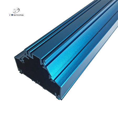 6000 Series Blue Anodizing Aluminum Extrusion Profile