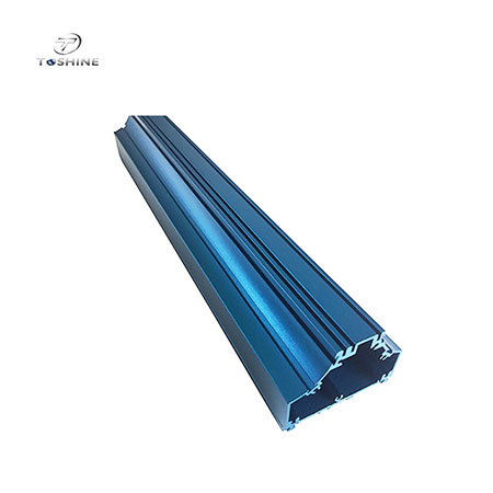 6000 Series Blue Anodizing Aluminum Extrusion Profile