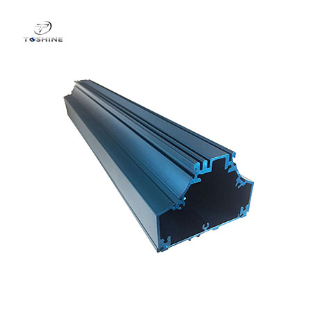 6000 Series Blue Anodizing Aluminum Extrusion Profile