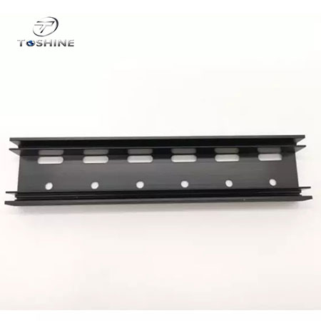 CNC Machining Black Standard Aluminum Profile