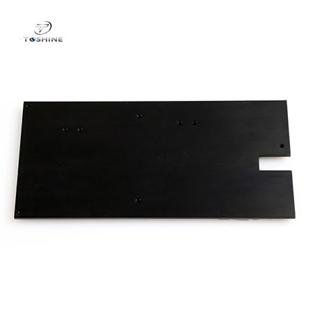 Extruded Aluminum Fins Heat Sink Plate