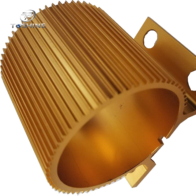 Extruded Aluminum Heat Sink With CNC Process